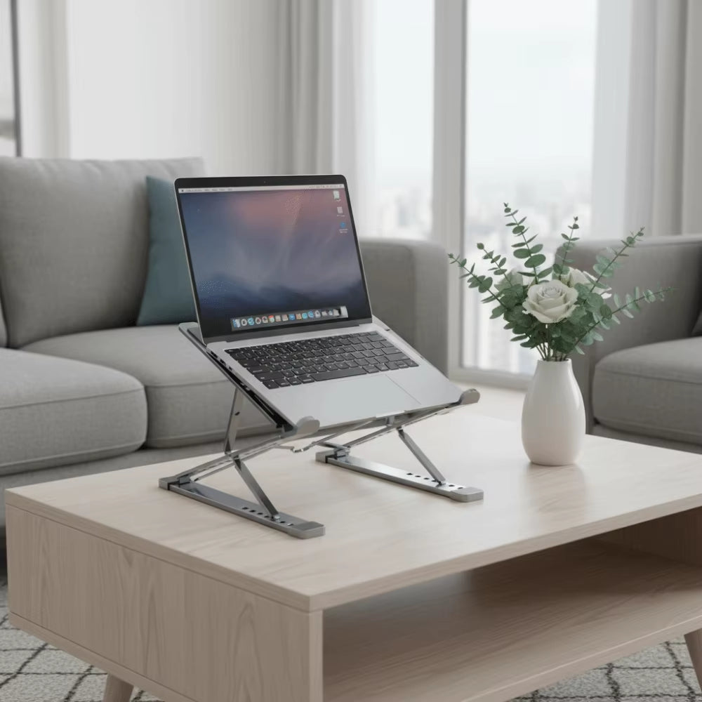 Adjustable Laptop Stand Foldable Ventilation Portable Tablet Stand Double Layer Notebook Support Holder Home Office