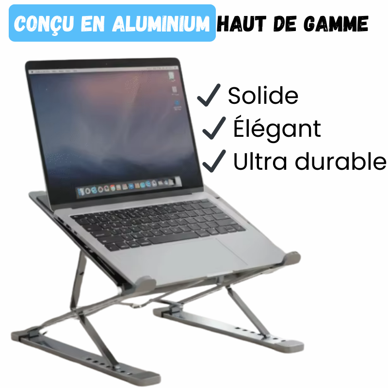 NOVYRA™ – Support d’ordinateur portable en alliage d’aluminium
